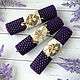 Natural candle made of colored Lavender wax, 1 piece, Candles, Moscow,  Фото №1