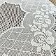 Заказать Скатерть Розы овальная вязаная скатерть. Мон плезир Вязаные вещи. Ярмарка Мастеров. . Элементы интерьера Фото №3