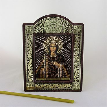 Икона Божьей Матери Нерушимая стена. Набор для вышивки бисером. Чаривна мить (Б-1228)