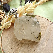 pendant with schorl - black tourmaline