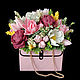 Цветы в сумочке. Весна.  Подарок на 8 марта, Мыло, Москва,  Фото №1