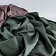 Заказать Ткань Тенсель шелковый Зеленый. Best Fabric. Ярмарка Мастеров. . Ткани Фото №3