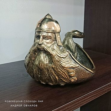 Русский стиль ручной работы. Ярмарка Мастеров - ручная работа Посуда в русском стиле Братина чаша ковш русский сувенир подарок мужч. Handmade.