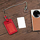 Badge card holder made of genuine leather. Case. KullikovCraft. My Livemaster. Фото №7