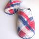 Mens felted Slippers from natural wool, Slippers, Leninsk-Kuznetsky,  Фото №1