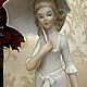 Заказать Винтаж: Редкая статуэтка «Девушка с зонтиком» GRAFENTHAL / ГРАФЕНТАЛЬ 1985г. Puteshestvie-vo-vremeni8368. Ярмарка Мастеров. . Статуэтки винтажные Фото №3