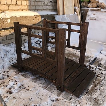 Дача и сад ручной работы. Ярмарка Мастеров - ручная работа Мост декоративный/садовый. Handmade.