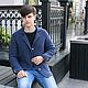Пиджак мужской вязаный. Пиджаки. Оксана. Интернет-магазин Ярмарка Мастеров.  Фото №2
