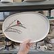 Juegos de vajilla snegir. Dinnerware Sets. Ceramist_mamontov. Интернет-магазин Ярмарка Мастеров.  Фото №2