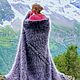 Платок  пуховый - плед - шаль " Сердечное тепло ", Платки, Урюпинск,  Фото №1