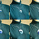 Wave-spiral pendant (different colors and sizes). Pendants. DriftLand. My Livemaster. Фото №4