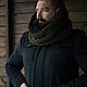 Заказать  твидовый снуд "Шотландия". KnitStyle Assorti077. Ярмарка Мастеров. . Снуды Фото №3
