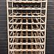 Wine and champagne rack for 168 bottles. Shelving. Color Wood. My Livemaster. Фото №4
