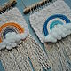 Гобелен панно для детской. Панно макраме. Moon Cake Macrame. Ярмарка Мастеров.  Фото №5