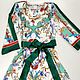  Платье из шелковых купонов Gucci. Платья. Радченко Екатерина. Ярмарка Мастеров.  Фото №5