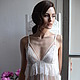 Ночная сорочка с кружевом F-13. Сорочка. Apilat wedding dresses and lingerie. Ярмарка Мастеров.  Фото №6