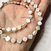 Украшения handmade. Livemaster - original item Set. natural pearls. Handmade.