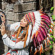 Christmas costume Indian . Indian headdress. Suits. KolibriLeather. Online shopping on My Livemaster.  Фото №2