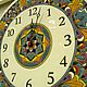 clocks, decorative,ceramic,round. Watch. Solo. Online shopping on My Livemaster.  Фото №2