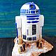 Статуэтка из полимерной глины R2D2. Сувениры. Мария Franceska. Куклы с характером. Ярмарка Мастеров.  Фото №5