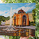 Marianske Lazne a city in the Czech Republic oil painting. Pictures. positive picture Helena Gold. Online shopping on My Livemaster.  Фото №2
