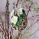  Easter egg, porcelain egg, Easter decor, flowers, Easter. Eggs. Christmas Art. Online shopping on My Livemaster.  Фото №2