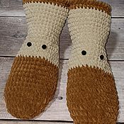 Аксессуары handmade. Livemaster - original item Knitted Duckbills. Handmade.