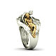 Кольцо "Ангел сновидений" из золота 585 пробы. Кольца. BUGAKOV jewelry. Ярмарка Мастеров.  Фото №4