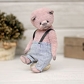 Интерьерная текстильная кукла "Весенняя девочка с цветочной корзиной"
