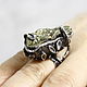 Order Splendor ring made of 925 sterling silver and pyrite IV0113. Sunny Silver. Livemaster. . Rings Фото №3