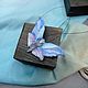 Brooch sky Moth made of polymer clay. Brooches. AnnaMalnaya. My Livemaster. Фото №6