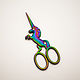 Scissors for embroidery ' Unicorn', Embroidery tools, Naro-Fominsk,  Фото №1