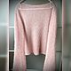 Заказать Свитер паутинка из мохера. Knitwork_room (Вязаные вещи в наличии и под заказ). Ярмарка Мастеров. . Свитеры Фото №3