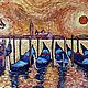  Oil painting. Venice, Pictures, Moscow,  Фото №1