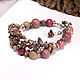 Order Buy a bracelet made of stones 'Pink haze' jewelry for a girl. Amorella - Beads. Livemaster. . Bead bracelet Фото №3