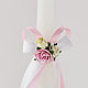 Candles home 'Rose garden'. Wedding Candles. Wedding accessories handmade. Online shopping on My Livemaster.  Фото №2