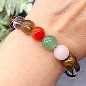 Украшения handmade. Livemaster - original item Bracelet made of natural gems. Handmade.