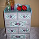 Комод  " Roses and mint", Комоды, Тюмень,  Фото №1