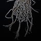 Grey handkerchief knitted kerchief shawl bactus openwork Pattern. Shawls1. SolarisArtis. My Livemaster. Фото №4