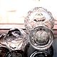 Винтаж: Хрустальный набор на блюде. Дятьково. СССР. Сервизы винтажные. Мария   ' Ретро-магия'. Ярмарка Мастеров.  Фото №7