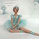 Ballerina Turquoise Glitter. Boudoir doll. Svetlana Bednenko. My Livemaster. Фото №5