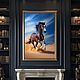 Картина Гнедая Лошадь 120х80см маслом, Картины, Калининград,  Фото №1