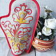 Potholder Russian embroidery fig 951, Potholders, St. Petersburg,  Фото №1