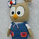 Order Molly the owl-toy, crocheted. Zzabava. Livemaster. . Stuffed Toys Фото №3
