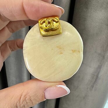 Винтаж ручной работы. Ярмарка Мастеров - ручная работа Винтаж: Брошь Chanel 98 P. Handmade.