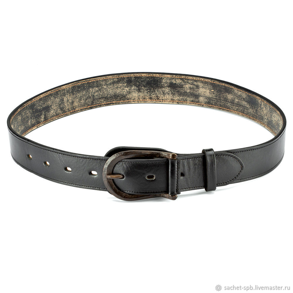 Mormont leather belt (black), Straps, St. Petersburg,  Фото №1