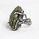 Splendor ring made of 925 sterling silver and pyrite IV0113. Rings. Sunny Silver. My Livemaster. Фото №5