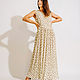 Order Floor-length dress with a cutout on the back. BORMALISA. Livemaster. . Dresses Фото №3