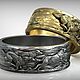 Обручальное кольцо из золота 585 с бегущими волками j-0.012. Кольца. FANTASY JEWELS. Интернет-магазин Ярмарка Мастеров.</p>
<p> Фото №2