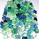 Fluorite, cleavage (8 -11mm) in the form of a regular octahedron. China. Cabochons. Stones of the World. My Livemaster. Фото №5